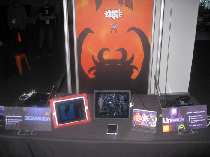 ProjectMW Games booth at eb expo2013